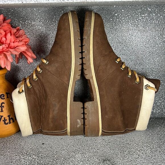 Timberland Leather Ankle Boots Shoes - Picture 6 of 8